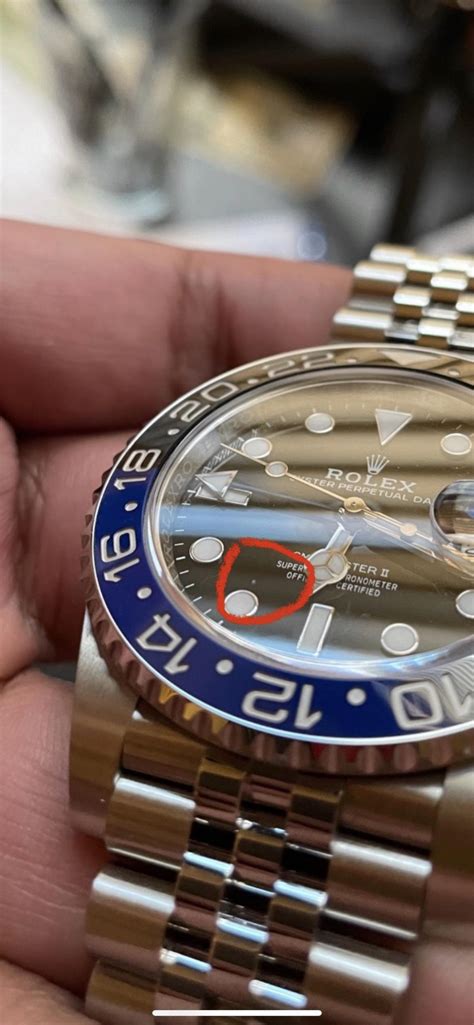 r/rolex on Reddit: So I noticed this “spot” so to speak on my 